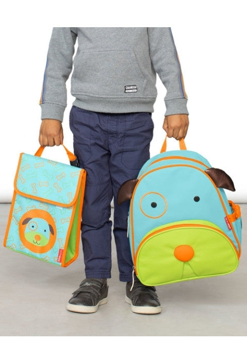 Skip Hop Saculet pentru pranz Zoo - Catel - gogobaby.ro