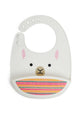 Skip Hop Bavetica de silicon Fold & Go Zoo - Lama