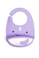 Skip Hop Bavetica de silicon Fold & Go Zoo - Balena