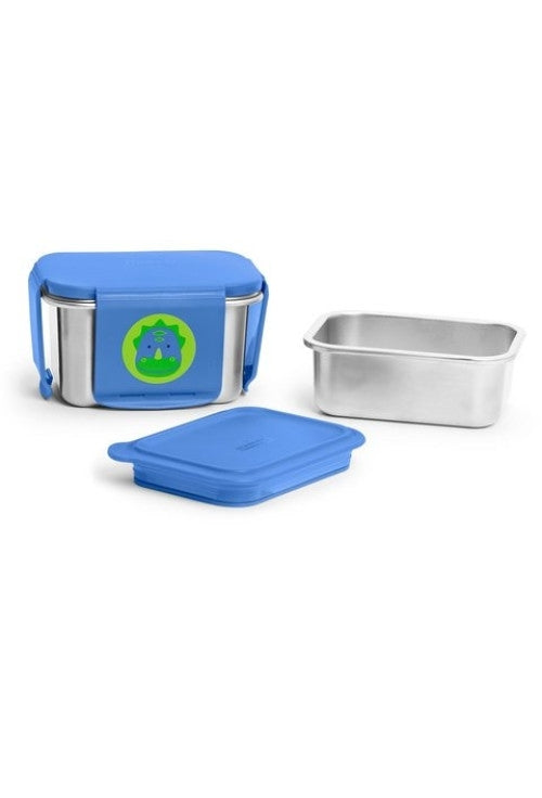 Skip Hop Kit pentru pranz din otel inoxidabil Zoo - Dino - gogobaby.ro