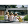 Rucsac pentru copii, FreeON, Small animals, Cu doua compartimente, Cu bretele reglabile, Deminsiune 21 x 9 x 27 cm, Dusty Pink