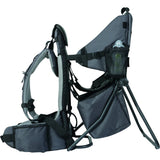 Rucsac pentru transportul copiilor, FreeON, Mount, Cu acoperis, Cu multiple compartimente, 87.5 x 38 x 77 cm, Conform cu standardul european de securitate EN 13209-1:2022, Grey