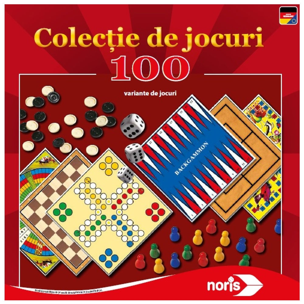 Set jocuri Noris Colectie cu 100 de jocuri - gogobaby.ro