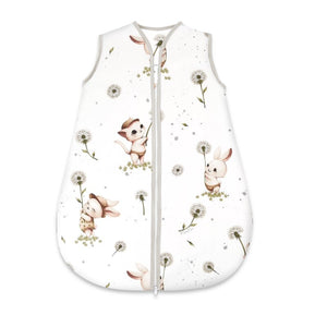 Sac de dormit, MimiNu, Pentru bebelusi, De iarna, Din bumbac certificat Oeko Tex Standard 100, Cu fermoar, 70 cm, 2.5 Tog, Cats