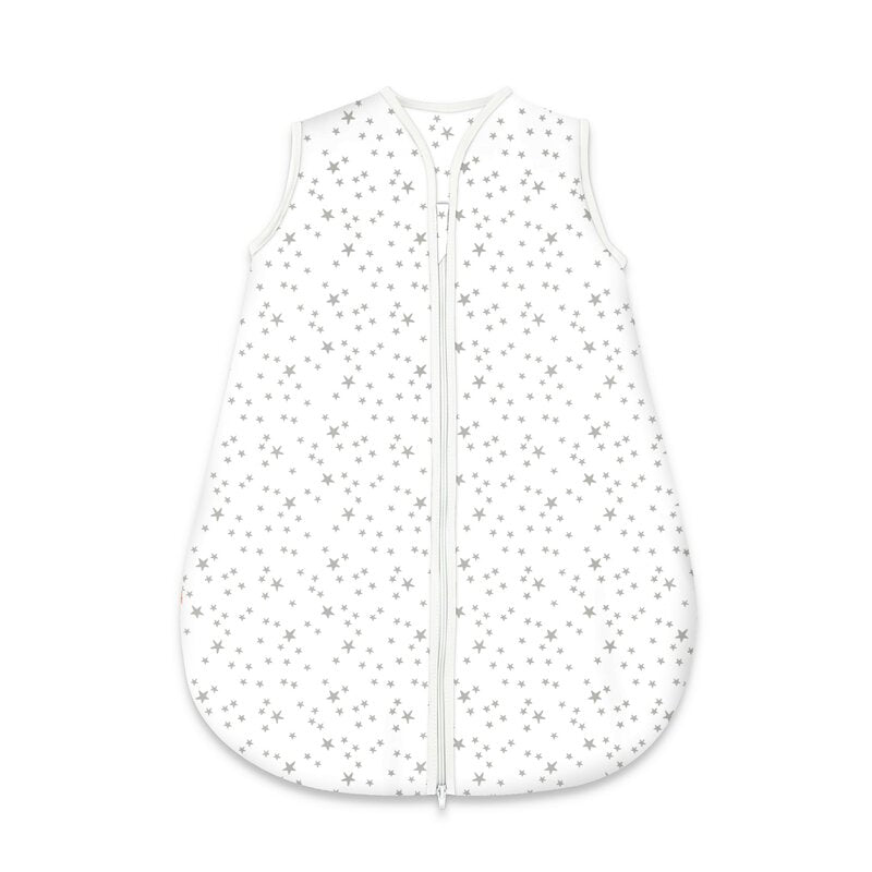 Sac de dormit, MimiNu, Pentru bebelusi, De iarna, Din bumbac certificat Oeko Tex Standard 100, Cu fermoar, 70 cm, 0 - 6 luni, 2.5 Tog, Mini Grays - gogobaby.ro
