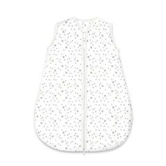 Sac de dormit, MimiNu, Pentru bebelusi, De iarna, Din bumbac certificat Oeko Tex Standard 100, Cu fermoar, 70 cm, 0 - 6 luni, 2.5 Tog, Mini Grays