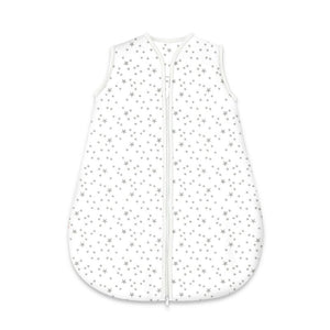 Sac de dormit, MimiNu, Pentru bebelusi, De iarna, Din bumbac certificat Oeko Tex Standard 100, Cu fermoar, 70 cm, 0 - 6 luni, 2.5 Tog, Mini Grays