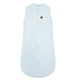 Sac de dormit, MimiNu, Premium, Din bumbac interlock, Materiale certificate Oeko Tex Standard 100, Cu fermoar, 3 - 12 luni, 2.5 Tog, Soft Blue