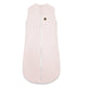 Sac de dormit, MimiNu, Premium, Din bumbac interlock, Materiale certificate Oeko Tex Standard 100, Cu fermoar, 3 - 12 luni, 2.5 Tog, Soft Powder Pink