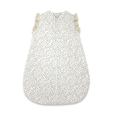 Sac de dormit, MimiNu, Premium, Pentru bebelusi, De iarna, Din bumbac certificat Oeko Tex Standard 100, Cu dantela si volan, 70 cm, 2.5 Tog, Meadow