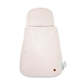 Sac de dormit multifunctional, MimiNu, Pentru patut, landou sau cosulet, Din bumbac interlock, Materiale certificate Oeko Tex Standard 100, Soft Powder Pink