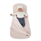 Sac de dormit multifunctional, MimiNu, Pentru patut, landou sau cosulet, Din bumbac interlock, Materiale certificate Oeko Tex Standard 100, Soft Powder Pink