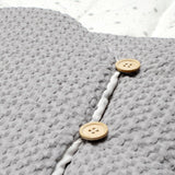 Sac de iarna cu gluga, Jane, Mims Plus, Pentru carucior si scoica auto, 88 x 43 cm, Inchidere cu nasturi si fermoar, Botanic