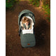Sac de iarna, Jane, Dart, Pentru carucior, Universal, 13 x 45 x 93 cm, Material exterior hidrofug, Botanic