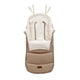 Sac de iarna, Jane, Dart, Pentru carucior, Universal, 13 x 45 x 93 cm, Material exterior hidrofug, Coal