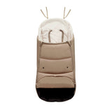 Sac de iarna, Jane, Dart, Pentru carucior, Universal, 13 x 45 x 93 cm, Material exterior hidrofug, Coal