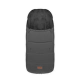 Sac de iarna, Jane, Dart, Pentru carucior, Universal, 13 x 45 x 93 cm, Material exterior hidrofug, Coal