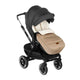 Sac de iarna, Jane, Dart, Pentru carucior, Universal, 13 x 45 x 93 cm, Material exterior hidrofug, Desert