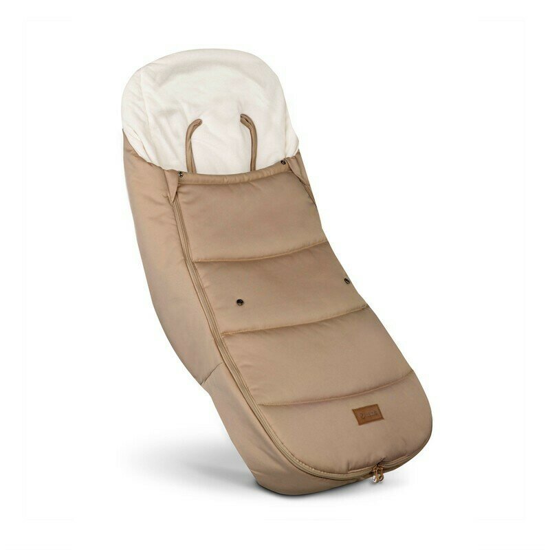 Sac de iarna, Jane, Dart, Pentru carucior, Universal, 13 x 45 x 93 cm, Material exterior hidrofug, Desert