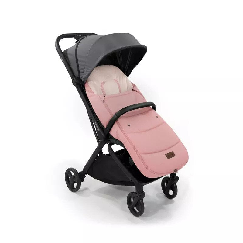 Sac de iarna, Jane, Dart, Pentru carucior, Universal, 13 x 45 x 93 cm, Material exterior hidrofug, Pale