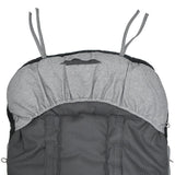 Sac de iarna, Jane, Nest, Pentru carucior, Universal, 95 x 46 cm, Material interior din fleece, Pale