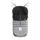 Sac de iarna, Jane, Nest, Pentru carucior, Universal, 95 x 46 cm, Material interior din fleece, Shadow