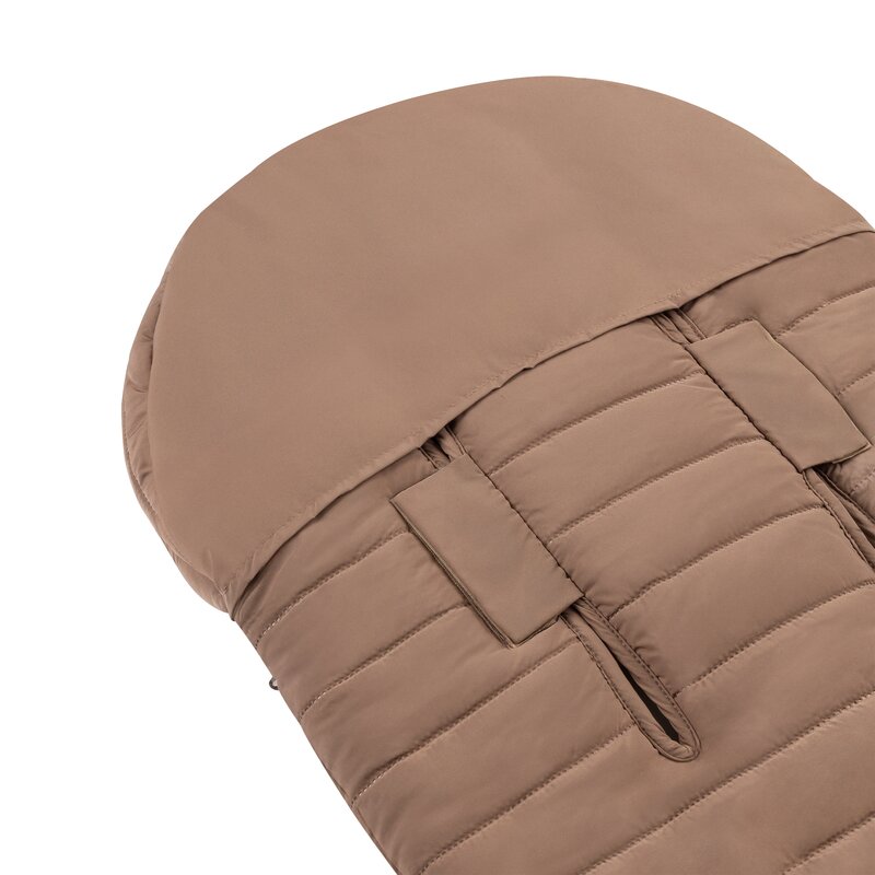 Sac de iarna, Lionelo, Oli, Pentru carucior, landou sau scaun auto, 101x45 cm, Impermeabil, Rezistent pana la -20 grade, Extensibil, Maro