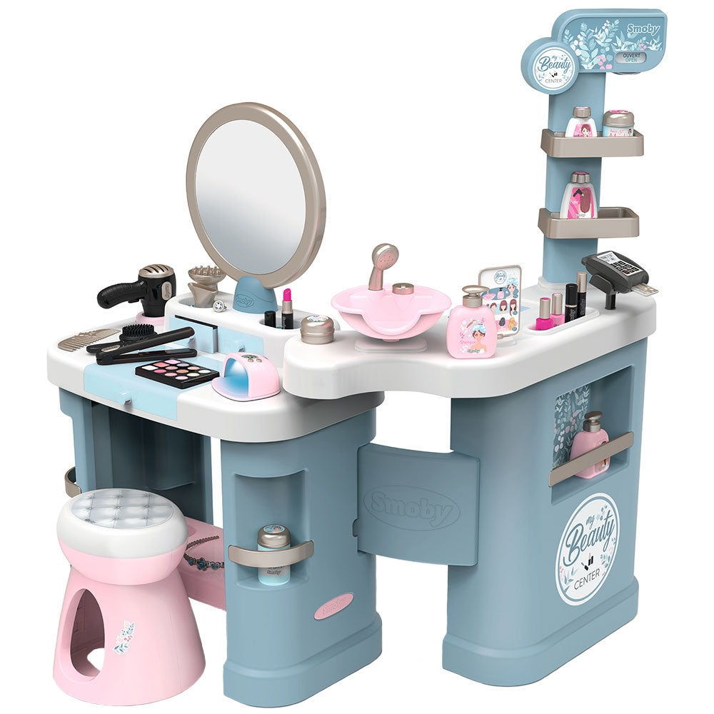 Salon de infrumusetare Smoby My Beauty Center cu accesorii - gogobaby.ro