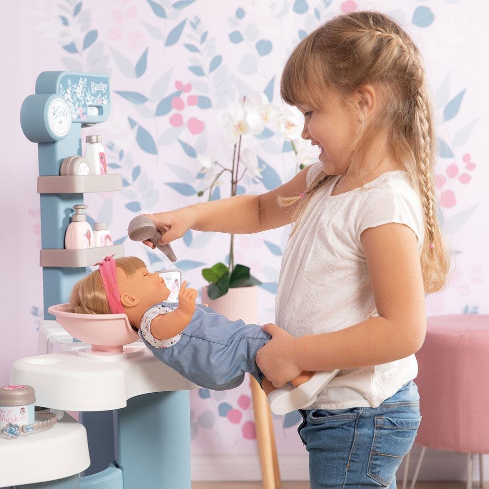 Salon de infrumusetare Smoby My Beauty Center cu accesorii - gogobaby.ro