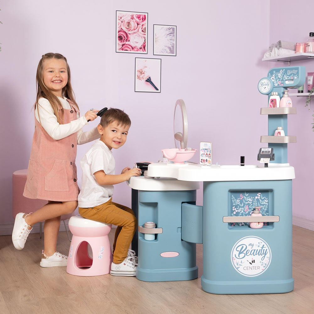 Salon de infrumusetare Smoby My Beauty Center cu accesorii - gogobaby.ro