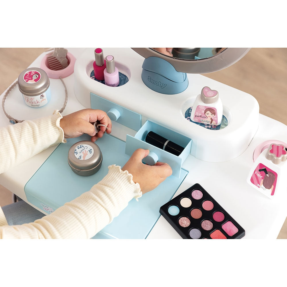 Salon de infrumusetare Smoby My Beauty Dressing Table cu accesorii - gogobaby.ro