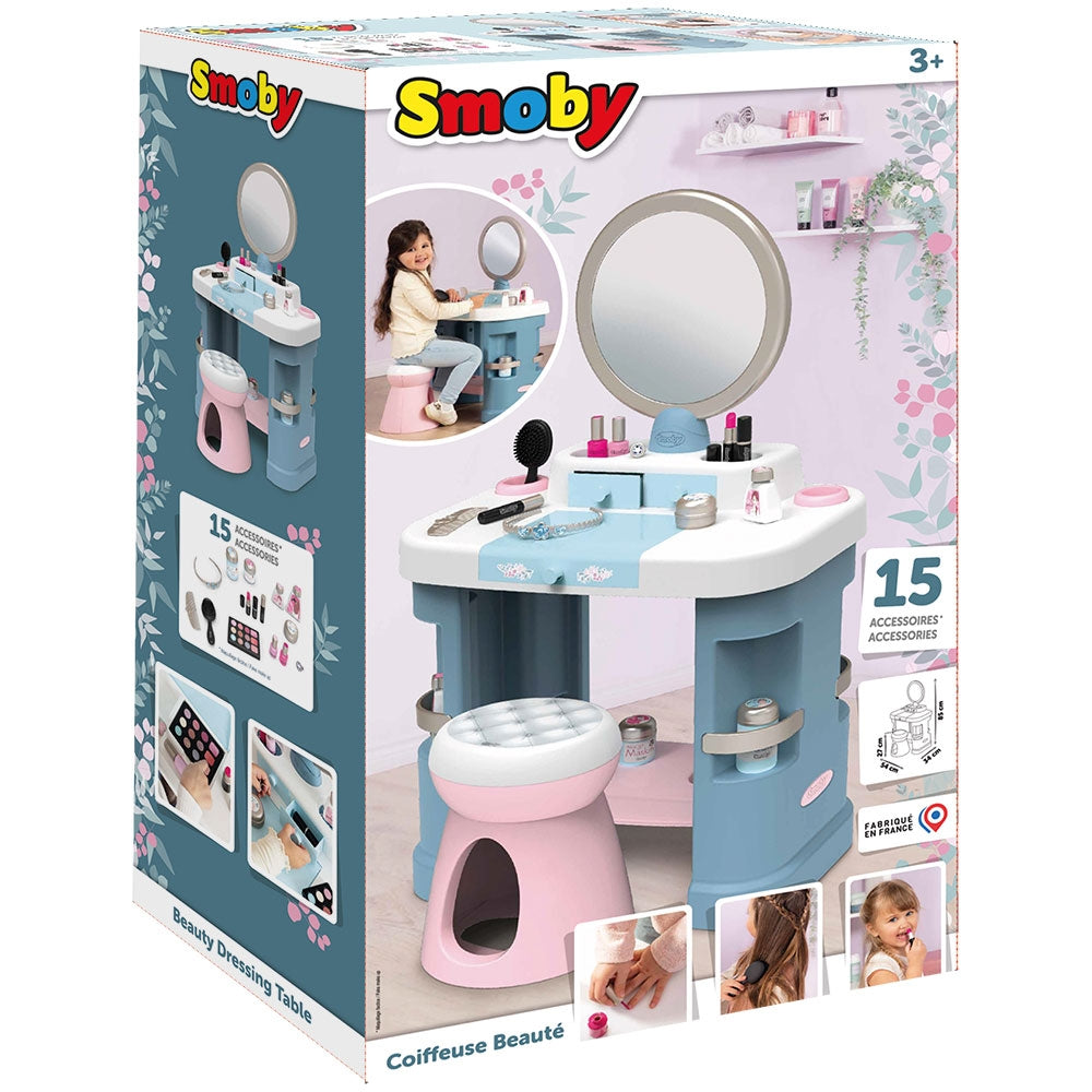 Salon de infrumusetare Smoby My Beauty Dressing Table cu accesorii - gogobaby.ro