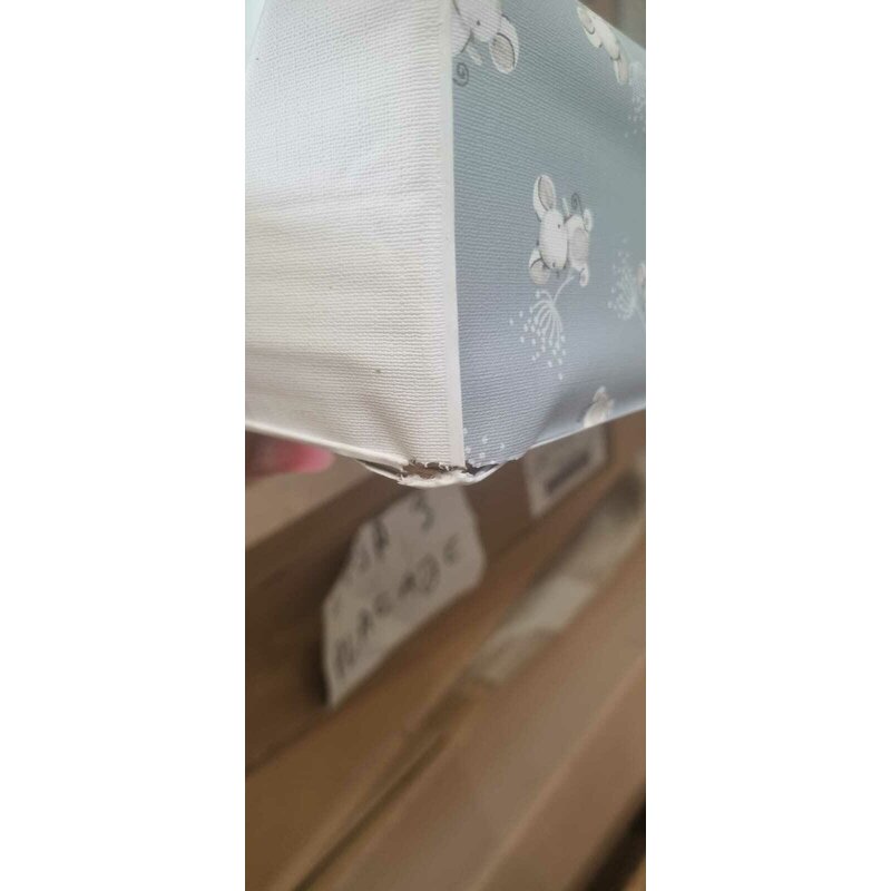 Saltea de infasat, Ceba Baby, Basic, 50x70 cm, Atasabila la patut, Fara BPA, 0 luni+, Friends, Resigilat