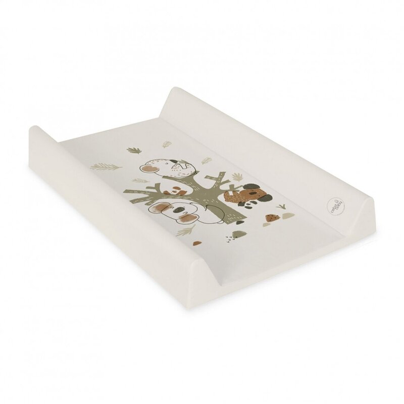 Saltea de infasat, Ceba Baby, Basic, 50x70 cm, Atasabila la patut, Fara BPA, 0 luni+, Koala - gogobaby.ro
