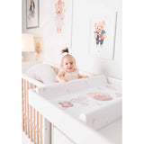 Saltea de infasat, Ceba Baby, Basic, 50x70 cm, Atasabila la patut, Fara BPA, 0 luni+, Mouse