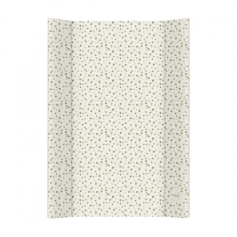 Saltea de infasat, Ceba Baby, Basic, 50x70 cm, Atasabila la patut, Fara BPA, 0 luni+, Spots - gogobaby.ro
