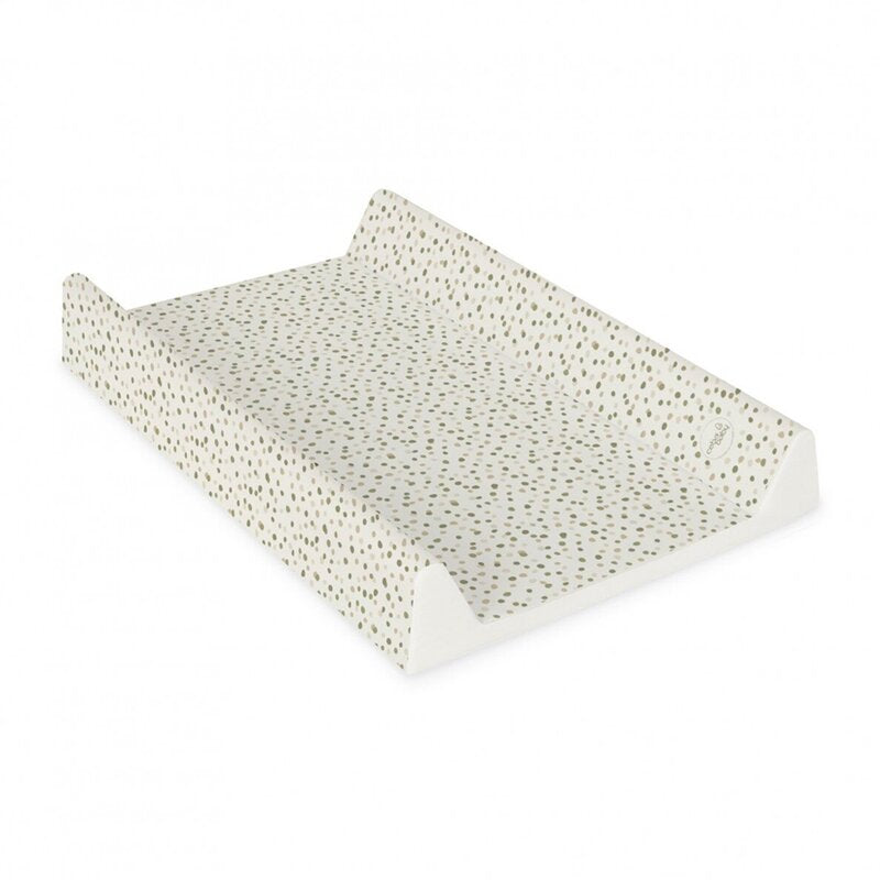 Saltea de infasat, Ceba Baby, Basic, 50x70 cm, Atasabila la patut, Fara BPA, 0 luni+, Spots - gogobaby.ro