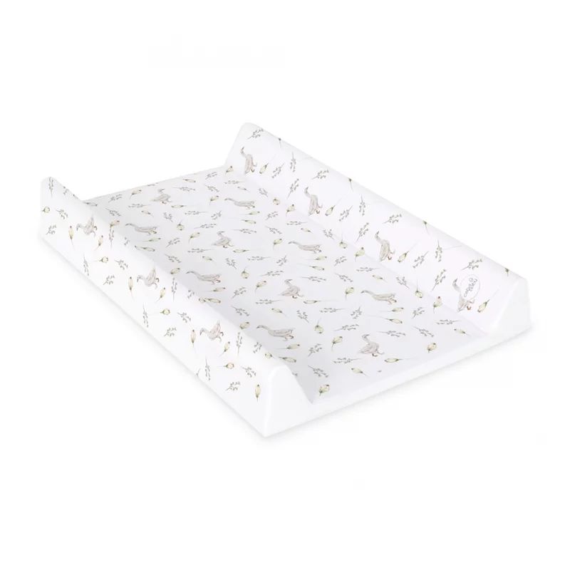 Saltea de infasat, Ceba Baby, Basic, 50x70 cm, Cu intaritura, Pentru comode, masute de infasat si patuturi, Fara BPA, 0 luni+, Goose