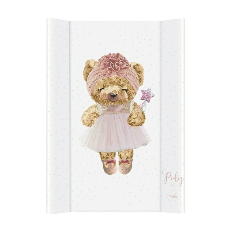 Saltea de infasat, Ceba Baby, Confort, 50x70 cm, Atasabila la patut, Fara BPA, 0 luni+, Fluffy Puffy Poly - gogobaby.ro