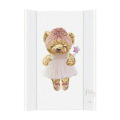 Saltea de infasat, Ceba Baby, Confort, 50x70 cm, Atasabila la patut, Fara BPA, 0 luni+, Fluffy Puffy Poly