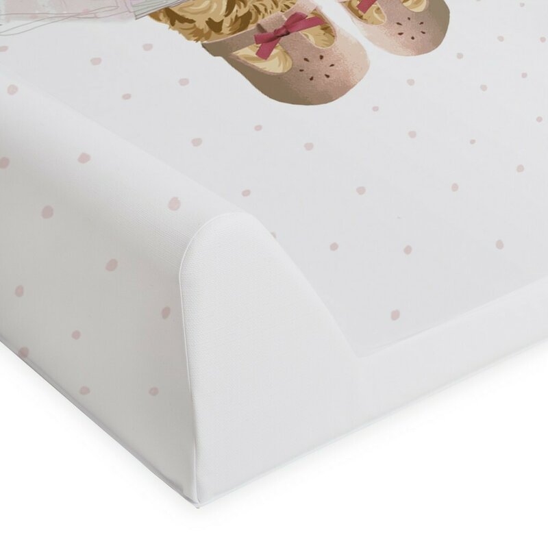 Saltea de infasat, Ceba Baby, Confort, 50x70 cm, Atasabila la patut, Fara BPA, 0 luni+, Fluffy Puffy Poly - gogobaby.ro