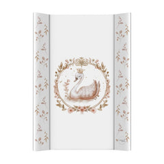 Saltea de infasat, Ceba Baby, Cu intaritura, 70x50 cm, Suprafata impermeabila, Pentru comode de infasat, masute sau patuturi, Fara ftalati, 0 luni+, Basic Glamour Style