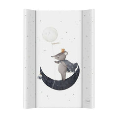 Saltea de infasat, Ceba Baby, Moale, 70 x 50 cm, Suprafata impermeabila, Pentru comode de infasat sau suprafete plane, Fara ftalati, 0 luni+, Cosmic Mouse