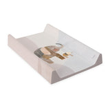 Saltea de infasat, Ceba Baby, Moale, Pentru comode si masute de infasat, 50x70 cm, Fara BPA, Certificata Oeko-Tex Standard 100, 0 luni+, Basic Elephant