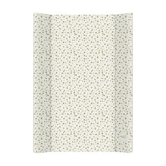 Saltea de infasat, Ceba Baby, Moale, Profilata, 50x70 cm, Pentru comode si masute de infasat, Fara BPA, Impermeabila, 0 luni+, Basic Spots