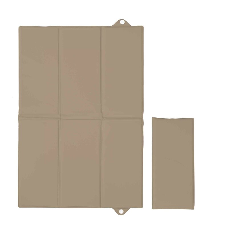 Saltea de infasat, Ceba Baby, Pliabila, 60x40 cm, Suprafata impermeabila, Multifunctionala, Pentru acasa si in deplasari, Basic Coral