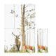 Saltea de infasat, Ceba Baby, Pliabila, 80x50 cm, Suprafata impermeabila, Multifunctionala, Pentru acasa si in deplasari, Basic Woodland