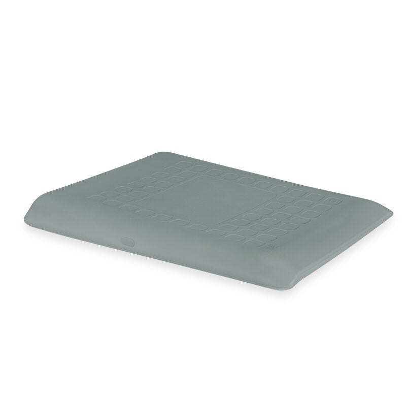 Saltea de infasat, Lionelo, Megs, Moale, Utilizabil si fara husa, Impermeabila, Design ergonomic, 70x49 cm, Fara BPA, Conform cu standardul de securitate EN71-3, 0 luni+, Gri