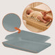 Saltea de infasat, Lionelo, Megs, Moale, Utilizabil si fara husa, Impermeabila, Design ergonomic, 70x49 cm, Fara BPA, Conform cu standardul de securitate EN71-3, 0 luni+, Gri