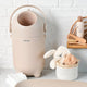 Saltea de infasat, Nattou, Softy, Moale, Utilizabil si fara husa, Design ergonomic, Spuma PU, 70x50x10 cm, Fara BPA, 0 luni+, Beige